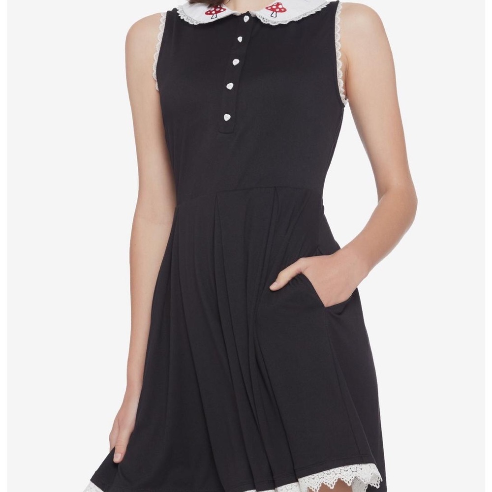 Mushroom lace dress plus size 3